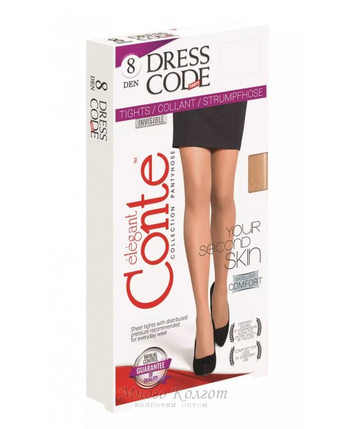Тонкие колготки Conte Dress Code 8 den